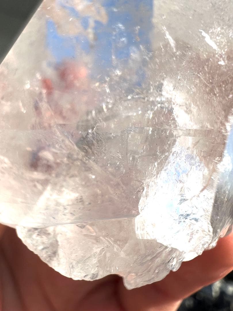 出品時特別価格✨美希少✨AAAAA ロシアンレムリアン 虹の神殿✨幻の貫入水晶