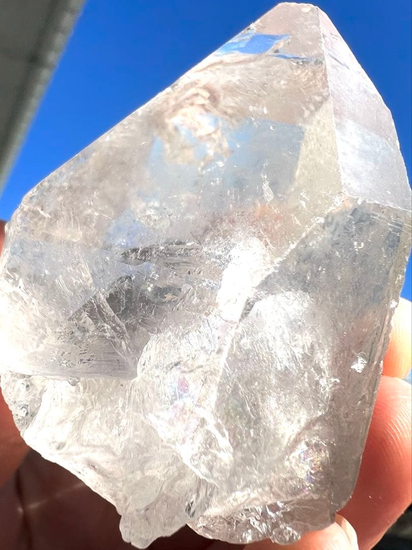 出品時特別価格✨美希少✨AAAAA ロシアンレムリアン 虹の神殿✨幻の貫入水晶