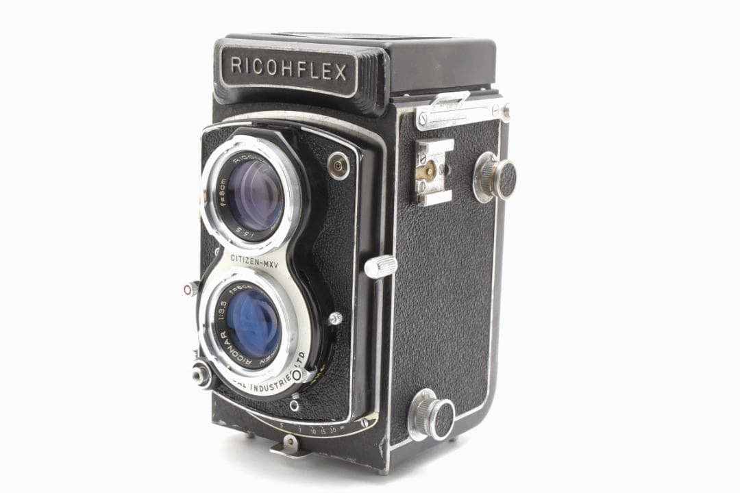 #637★良品★RICOH FLEX f3.5 8cm 二眼レフカメラ