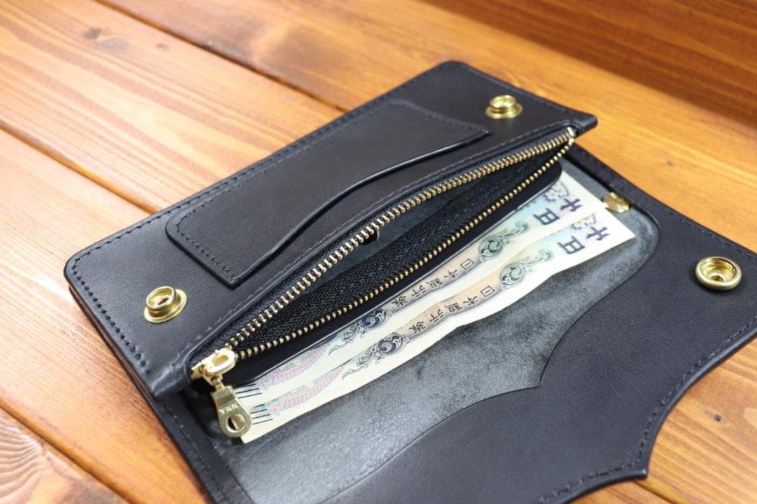 ☆ ハンドメイド 　スタッズロングウォレット　☆　CONDORU　☆