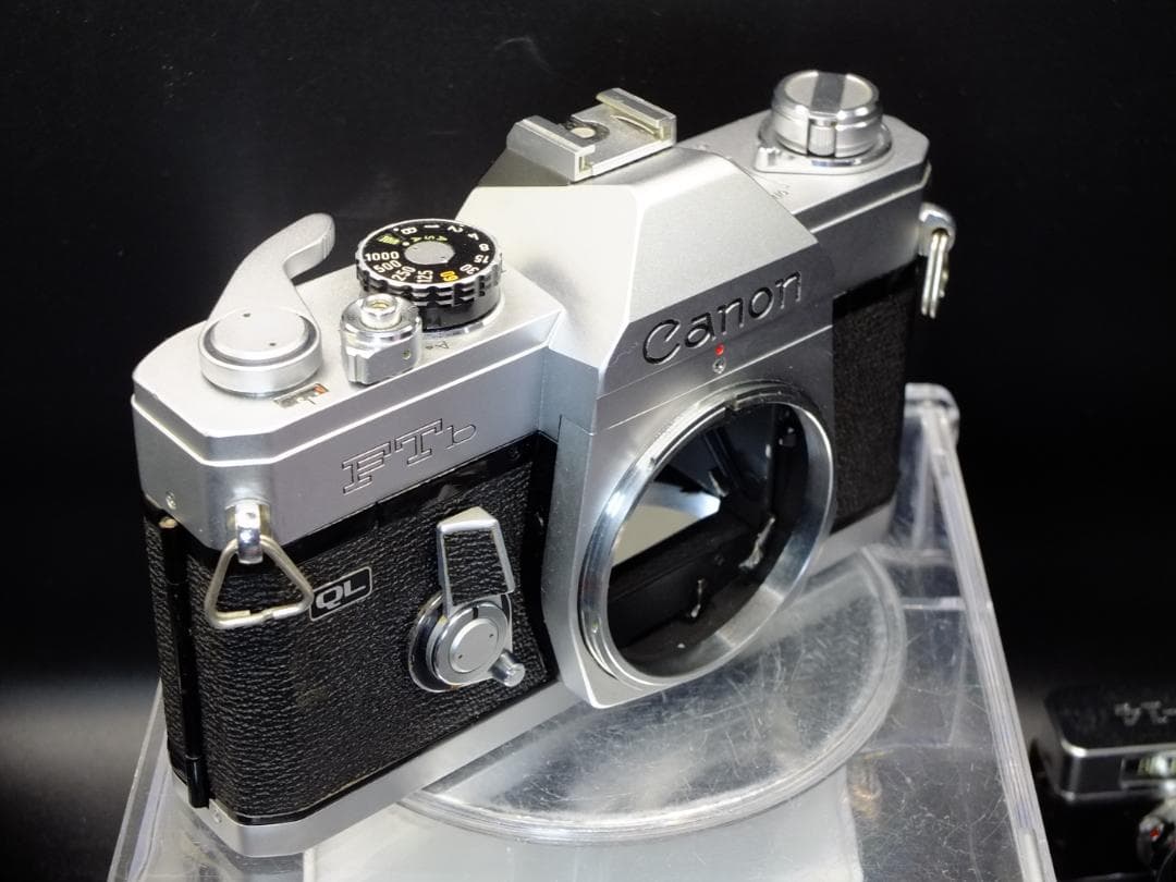 【実写確認済整備品】キャノンFTb前期型シルバーボディー