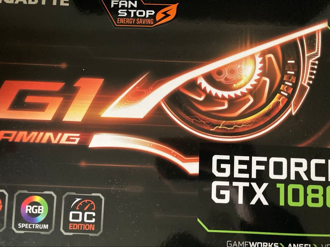グラフィックボード・グラボ・ビデオカード GIGABYTE GeForce GTX 1080 8GB