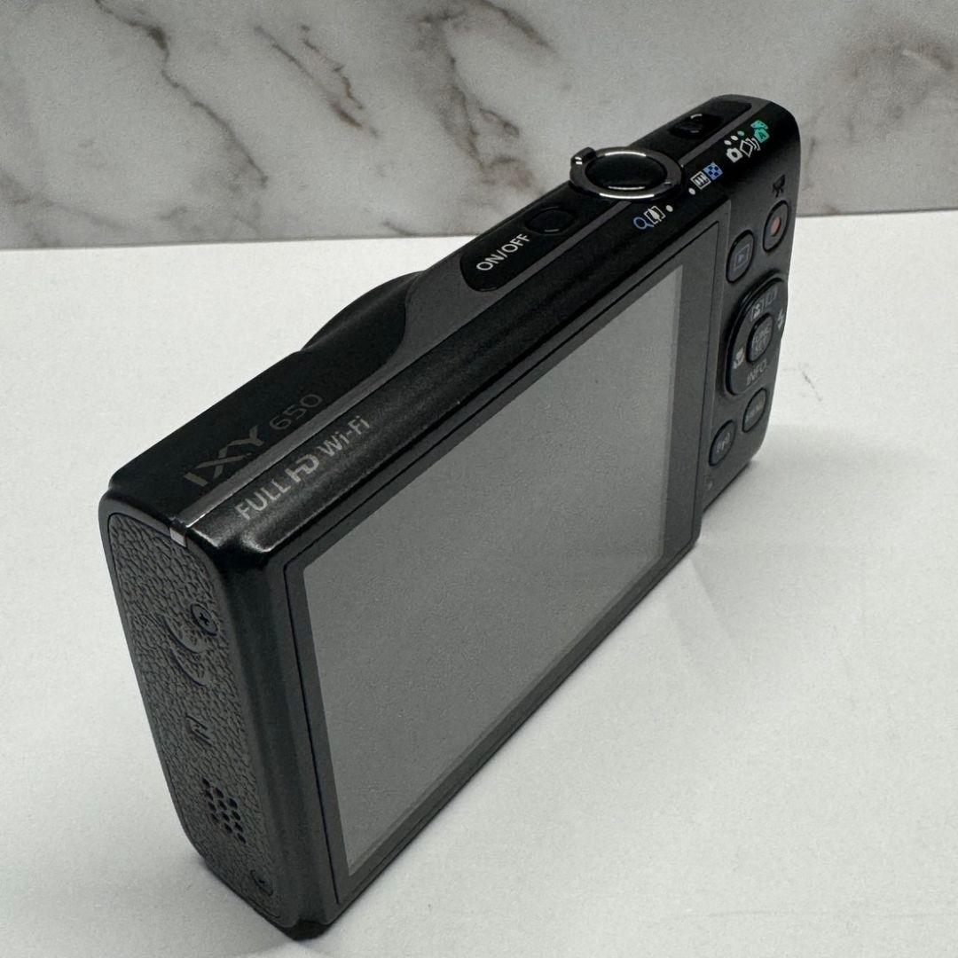 ✨️極上美品✨️Canon IXY 650 コンパクトデジタルカメラ【ブラック】