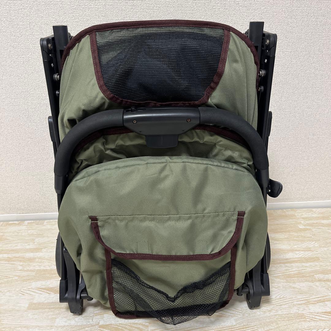 ピッコロカーネ BENE モスグリーン ペットカート 折りたたみ