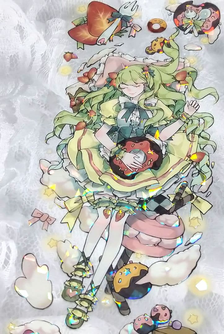 ✩のこり２✩J577＃梦境呢喃(贝壳光)切り売り海外人物マステ女の子
