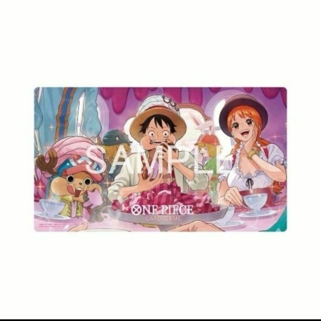 ワンピース カードゲーム プレイマット　青黄ナミ　セット　新品未開封