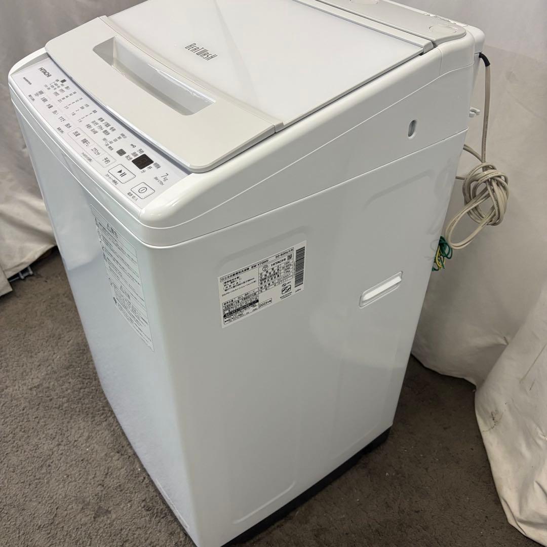 ★222　洗濯機　日立　7キロ　ビートウォッシュ　　23年　安い　綺麗　設置無料