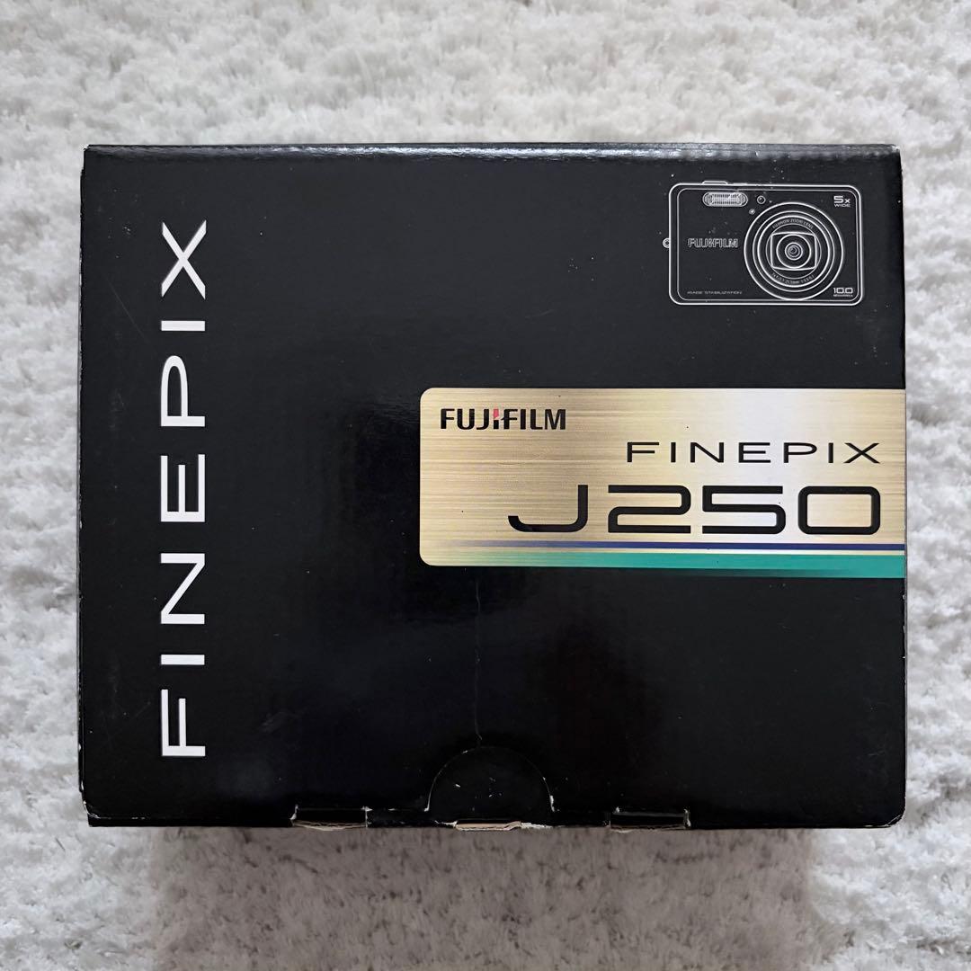 美品【動作品】FUJIFILM 富士フイルム FINEPIX J250 シルバー