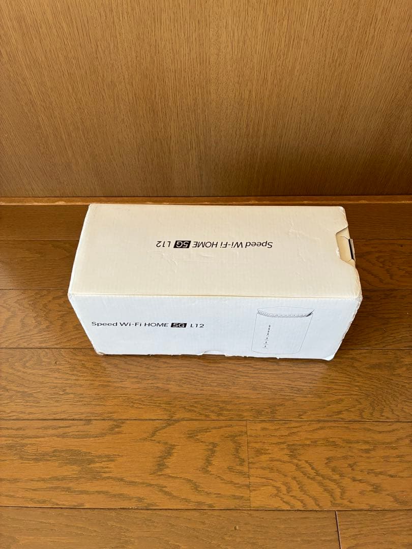 Speed Wi-Fi  5G L12 無線LANルーター　箱付き