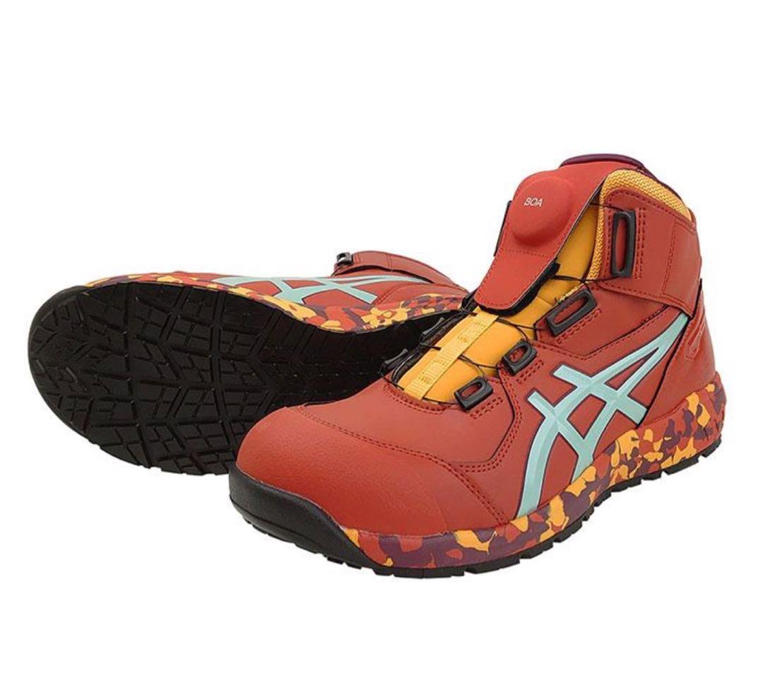 CP304 アシックス 限定色 カラー BOA 安全靴 新品 レッド 26.0