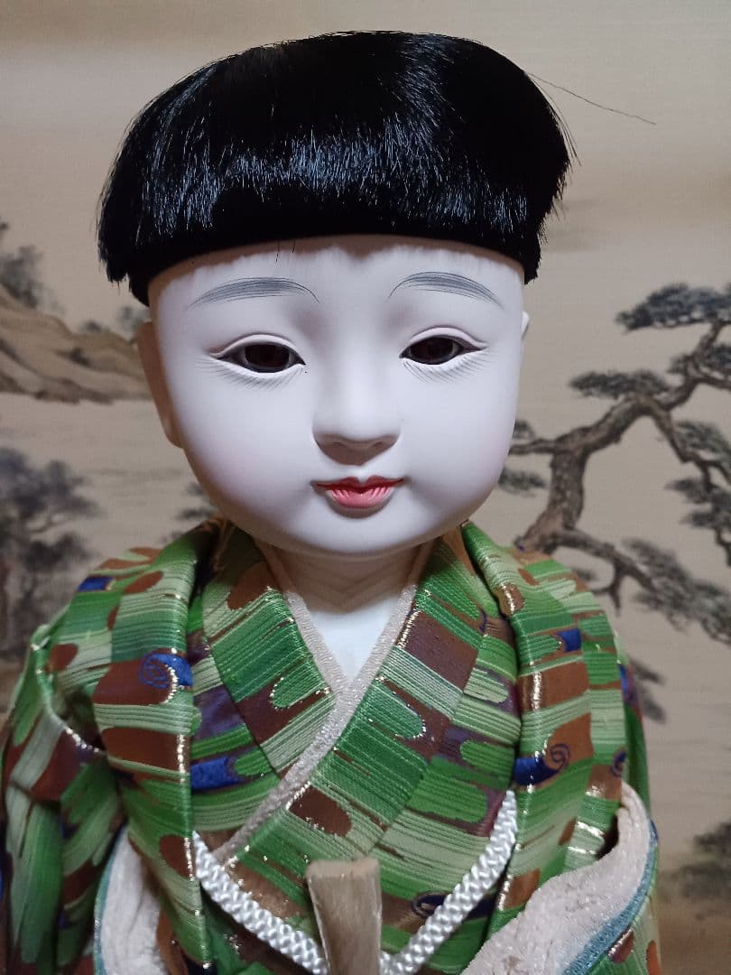 美術 雛段市松飾　玉龍作
