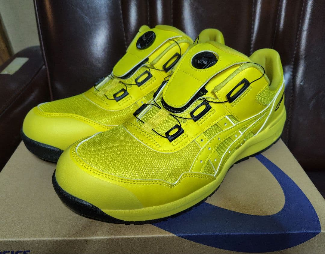 WINJOB CP209 イエロー 安全靴 限定カラー 28cm