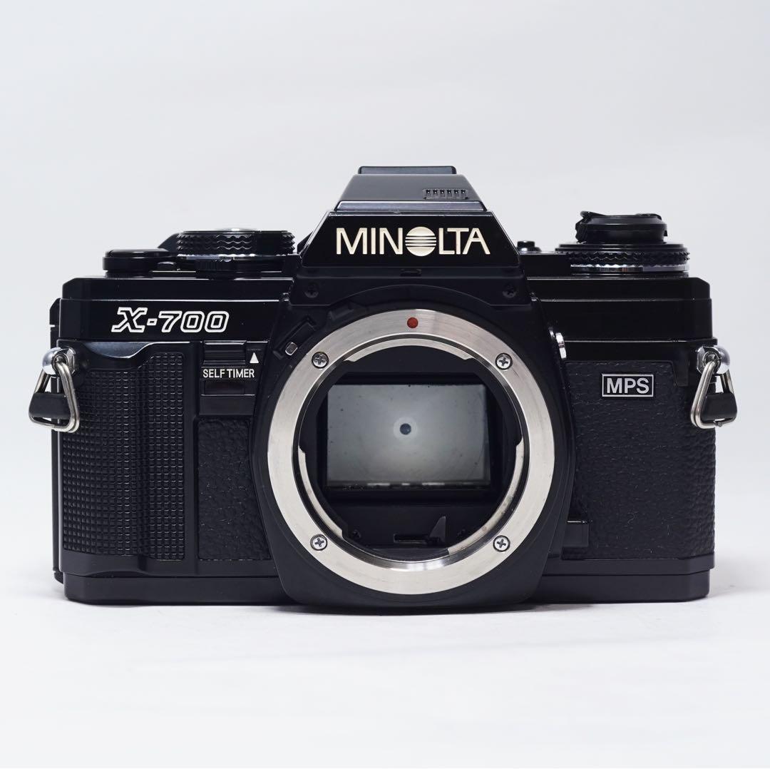 動作確認済 MINOLTA X-700 フィルム 一眼レフカメラ
