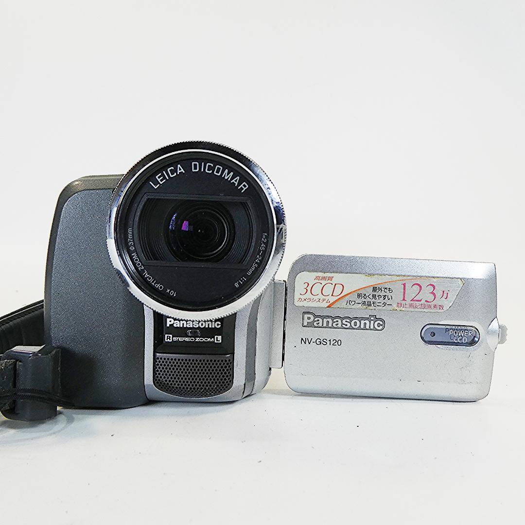 パナソニックNV-GS120動作良好 MiniDVビデオカメラ　ダビングに最適