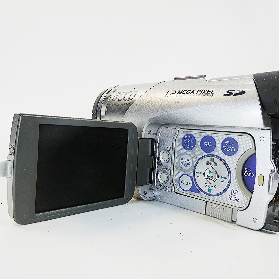 パナソニックNV-GS120動作良好 MiniDVビデオカメラ　ダビングに最適