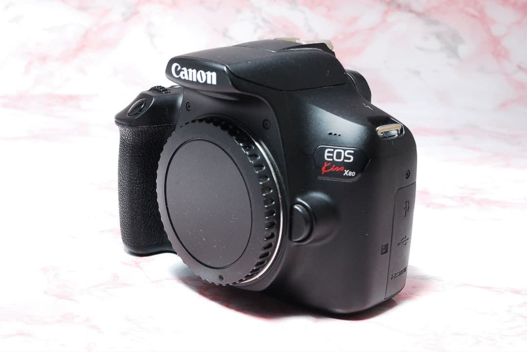✨Canon Kiss X80✨標準・超望遠Wレンズ 初心者安心 すぐ撮れる一眼