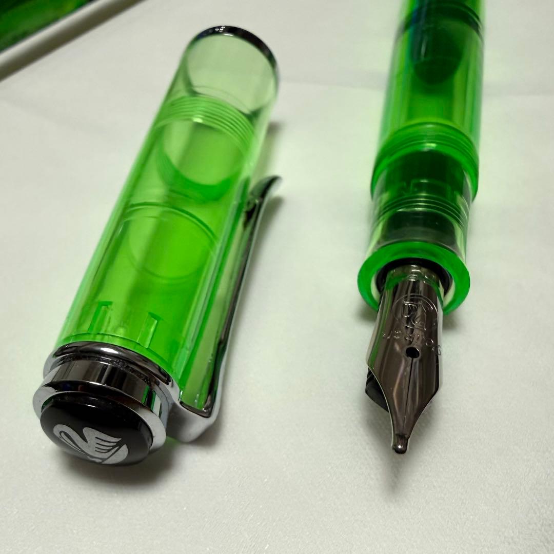 Pelikan ペリカン 万年筆 M205 DUO デモンストレーター グリーン