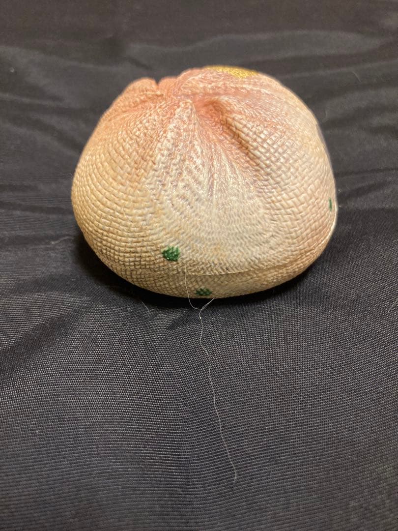 【名工 伊藤東彦】布目彩泥 香合★可憐な草花紋★茶道具 芸術的 未使用 共箱付