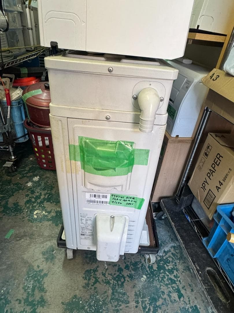 RIAR リエア エアコン　YHA-V40M2-W 4/5KW 14畳　2022