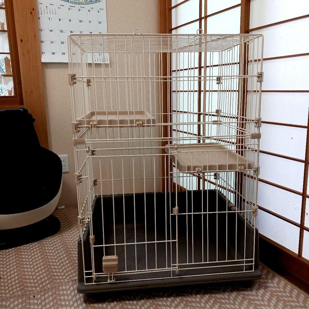 ★再値下げ★　キャットケージ　取扱説明書付き