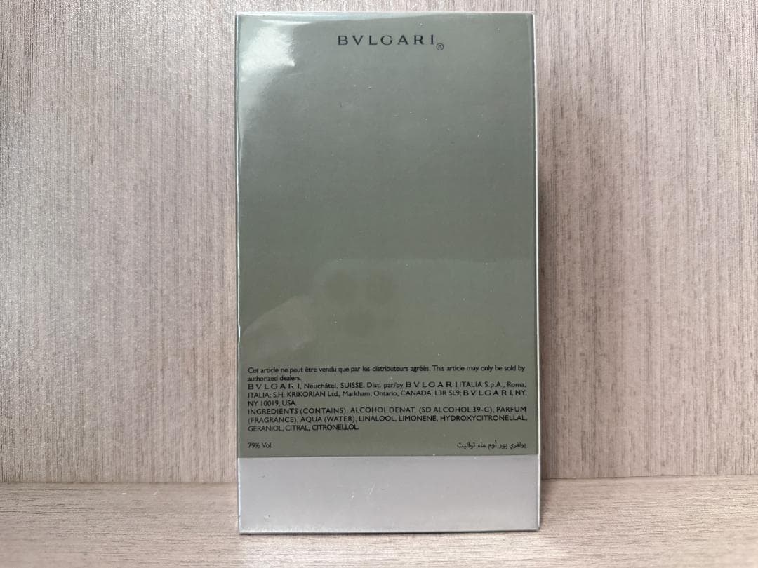 ブルガリ プールオム オードトワレ100ml