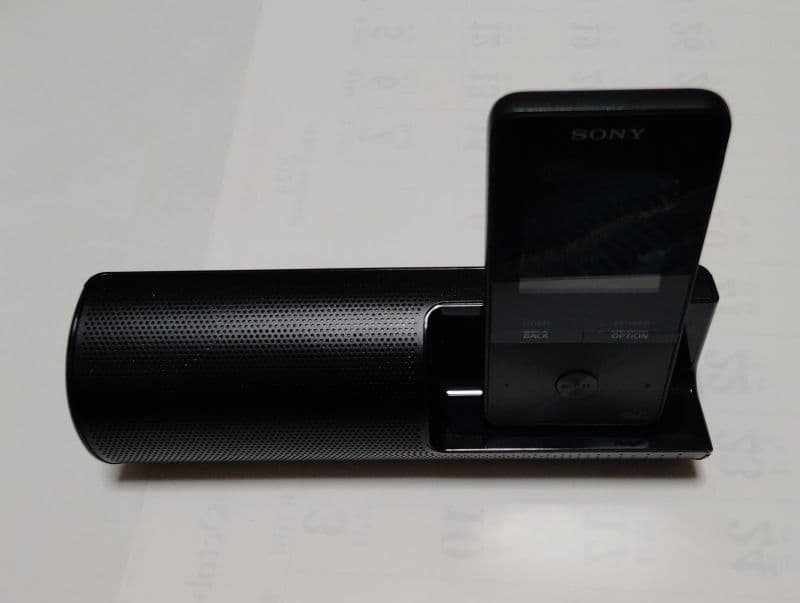SONY　ウォークマン　NW-S313＋スピーカーセット　4GB　ブラック