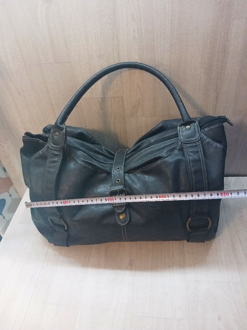 00s archive hand bag grunge y2k black合皮