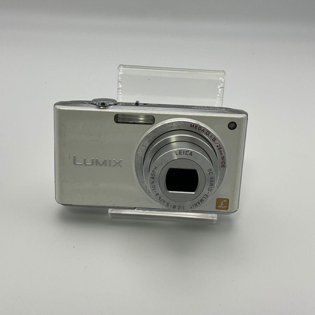 【簡易動作確認済】パナソニックLUMIX DMC-FX33 デジカメ ホワイト