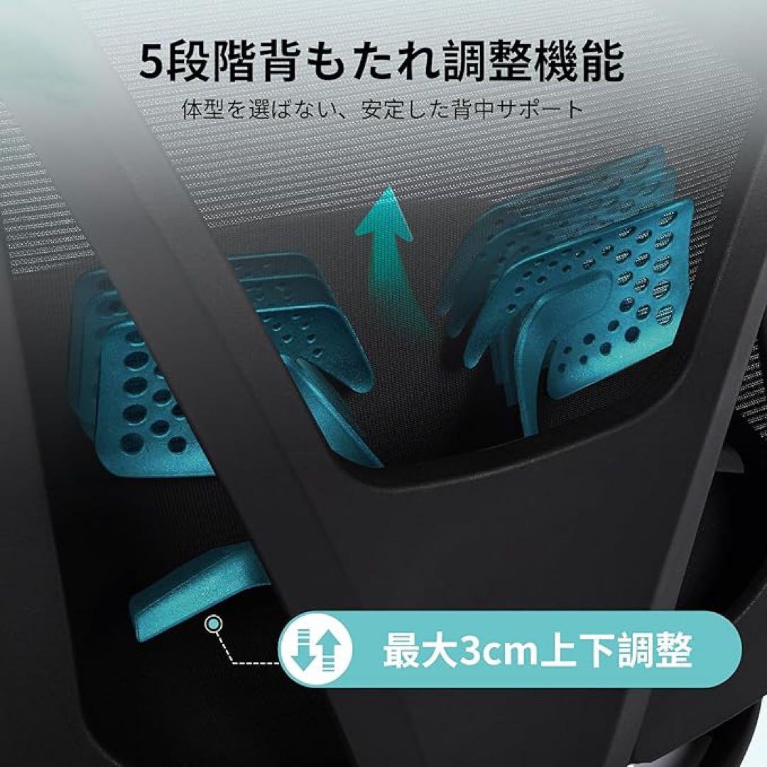 最安値❣️座椅子 回転座椅子 360度回転 人間工学 デスクチェア　新品未開封