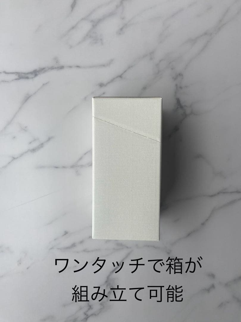紙箱　白　ギフトボックス　クラウンカートン　100枚(74×155×74mm)