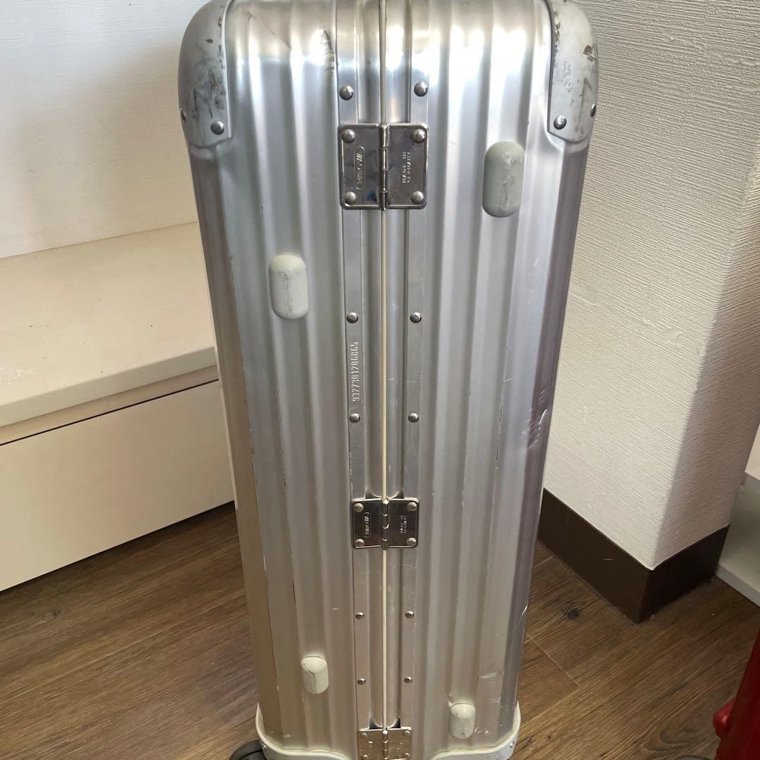 青ロゴ RIMOWA トパーズ 84L アルミニウム チェックインL 4輪