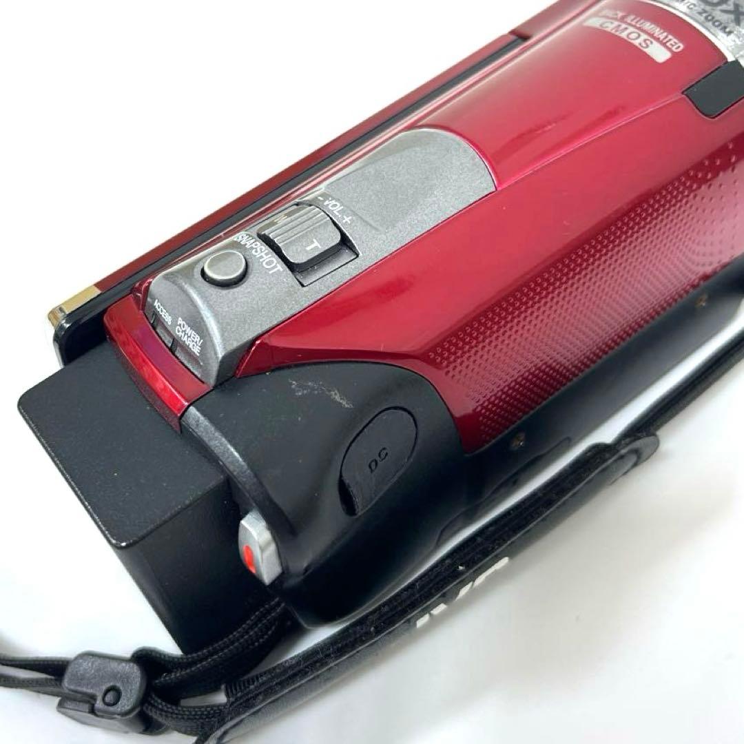 【動作確認済】JVC ケンウッド Everio GZ-E235-R ビデオカメラ