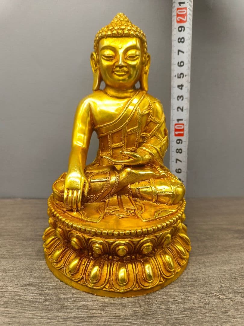 仏教美術 仏像 大日如来仏 仏堂奉納 銅製品 工芸品 置物