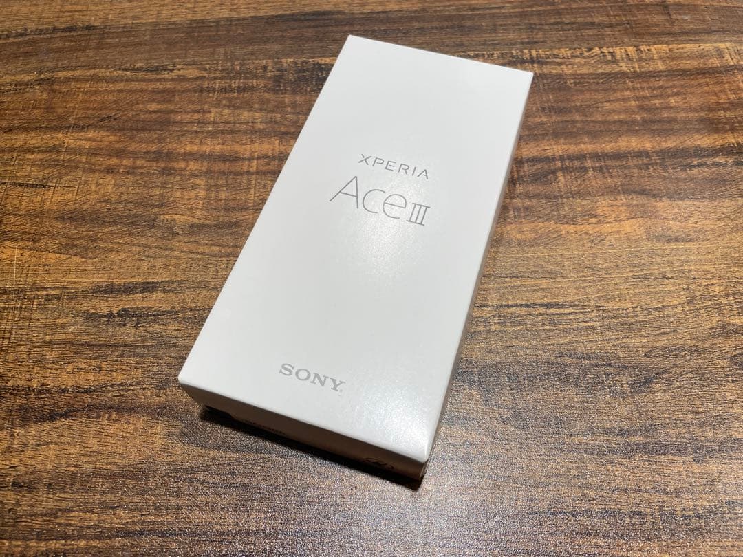 Xperia AceⅢ 64GB ブルー　sog08