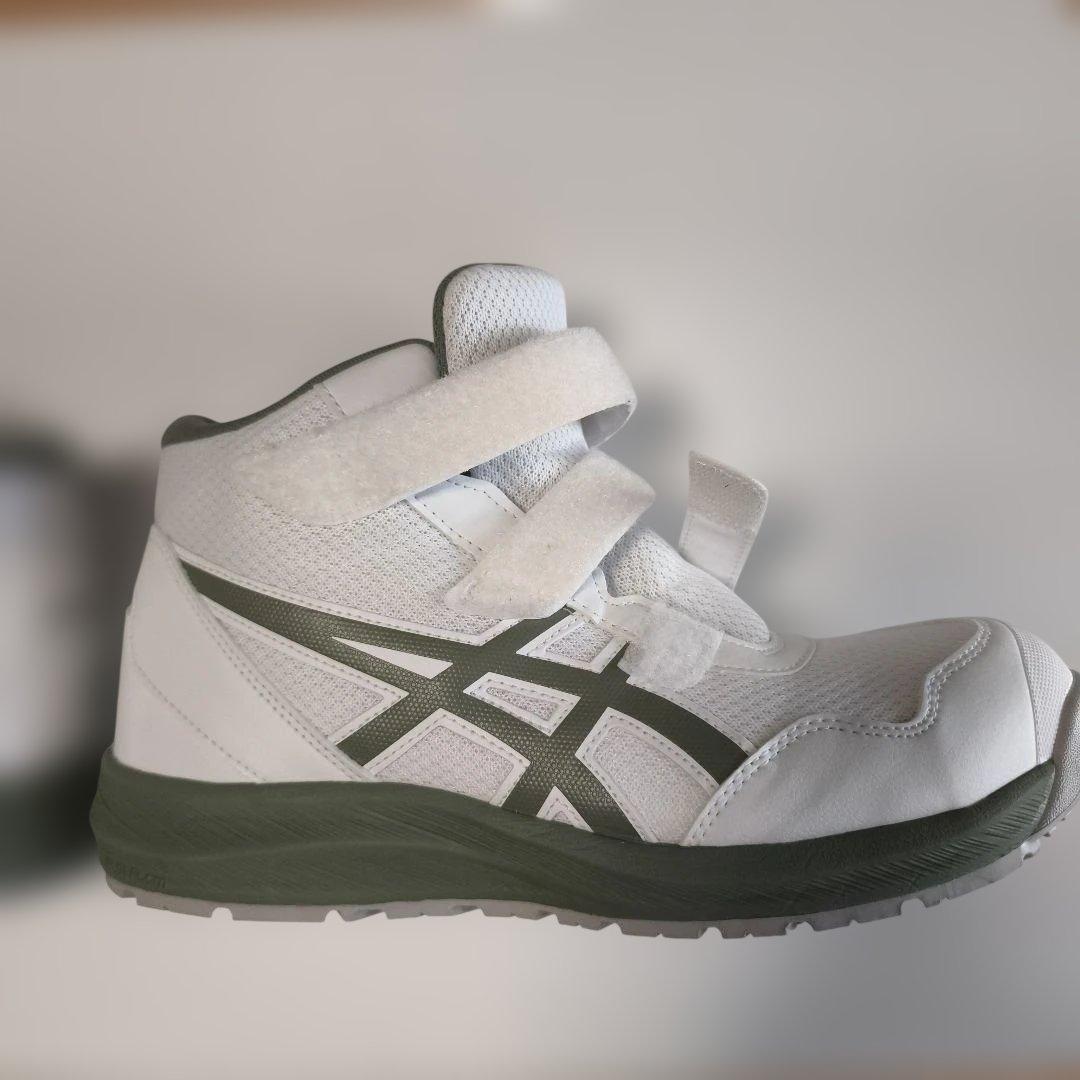 asicsウィンジョブ 安全靴セーフティシューズ　ハイカット　26.5cm美品
