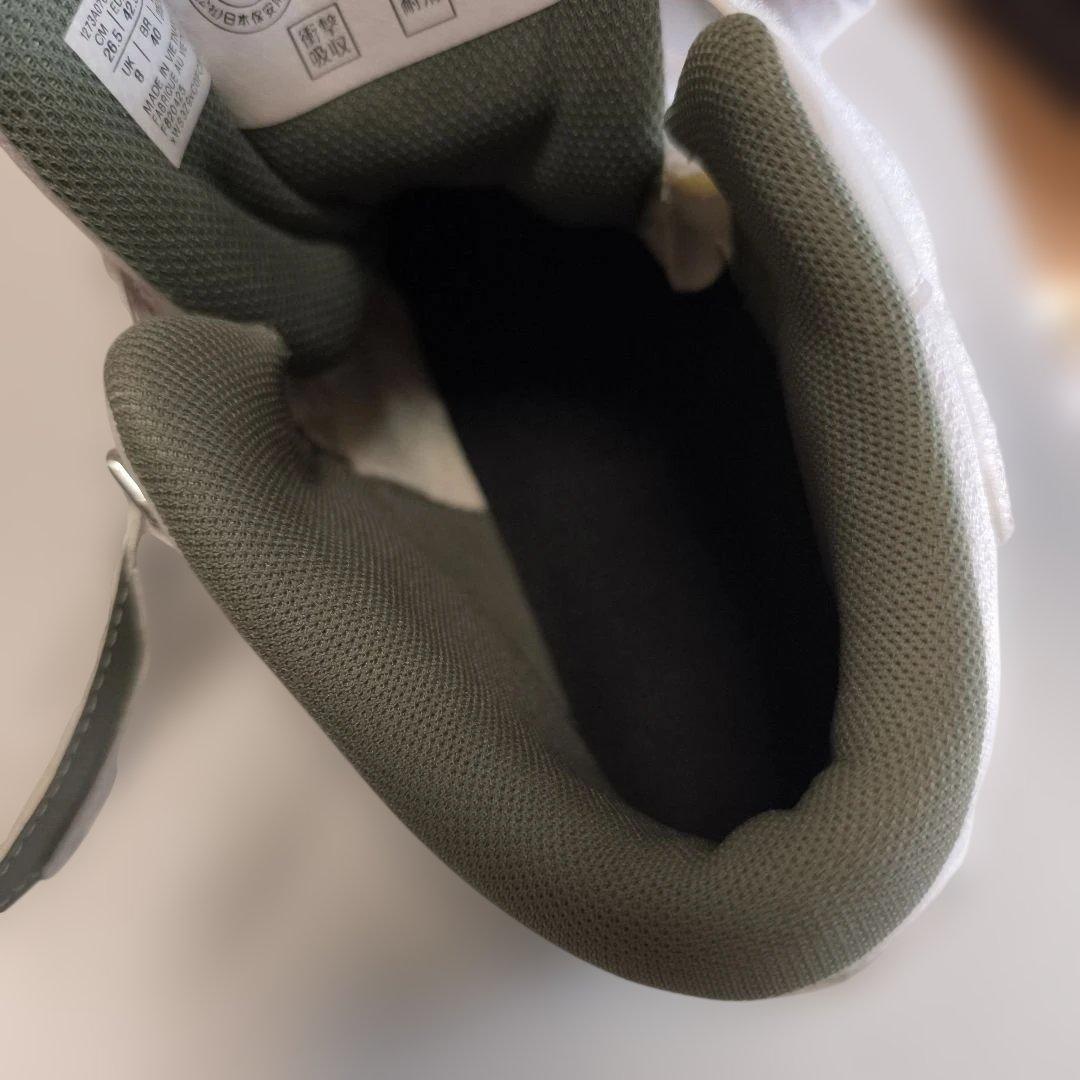 asicsウィンジョブ 安全靴セーフティシューズ　ハイカット　26.5cm美品