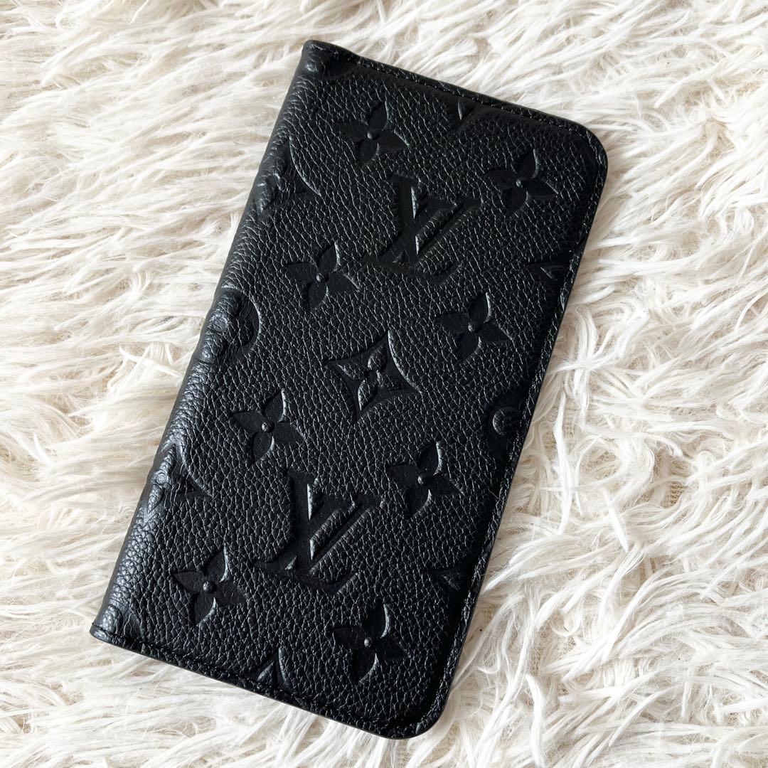 ルイヴィトン　スマホケース　手帳型　モノグラム　アンプラント　iPhone XR