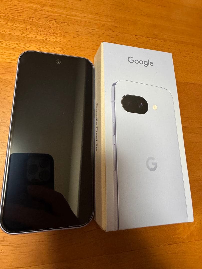 Google pixel9a 128GB メモリ8GB、Iris