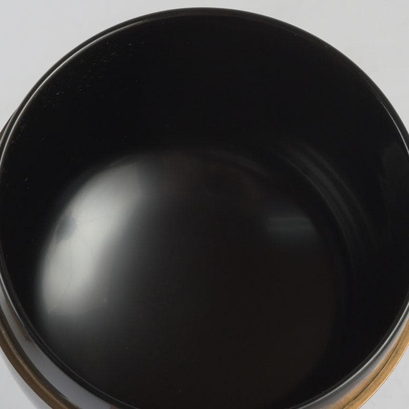 専用　茶道具　輪島塗蒔絵師谷内一則(紫香)作　岩松蒔絵大棗　共布共箱　V9588