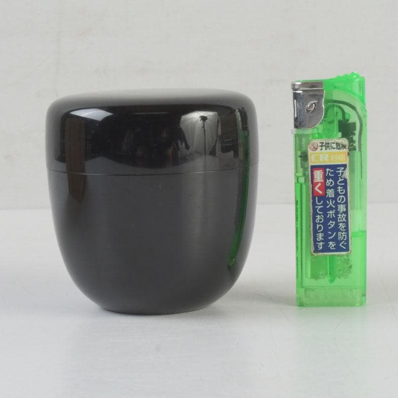 専用　茶道具　輪島塗蒔絵師谷内一則(紫香)作　岩松蒔絵大棗　共布共箱　V9588