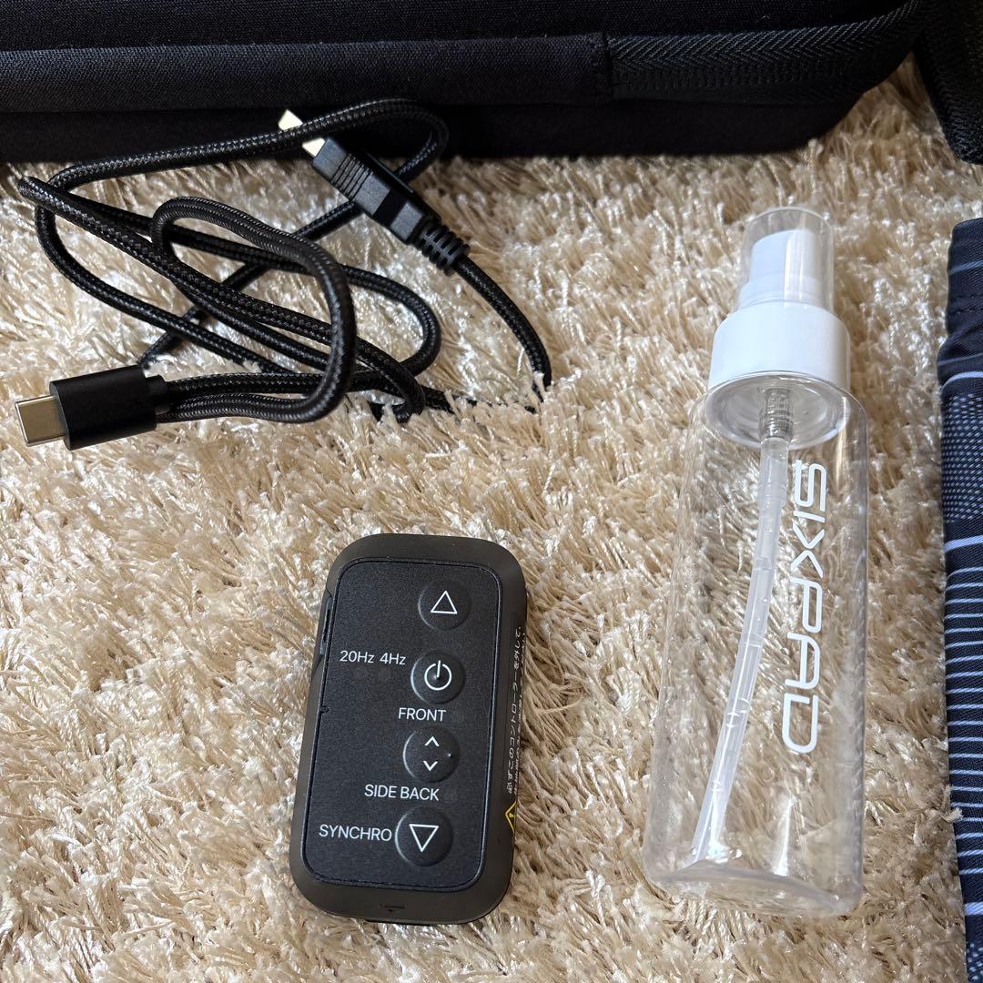 【美品】SIXPAD　パワースーツ　コアベルト　Mサイズ