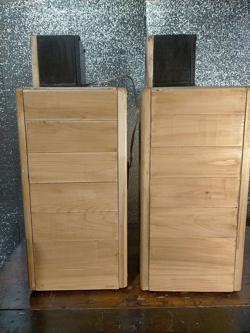 【自作044】3way-WホーンVCC White-Wood Edition