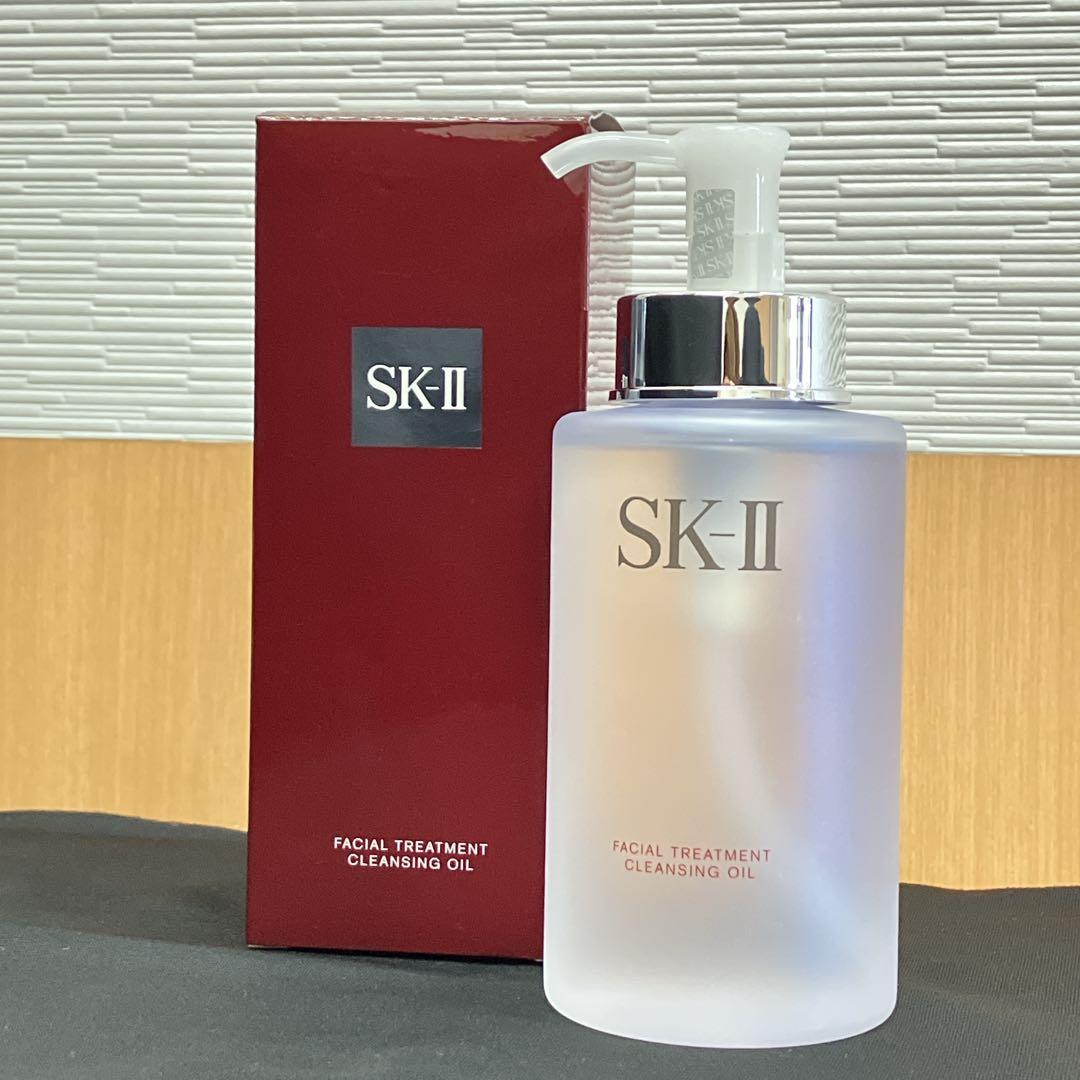 ▲SK-Ⅱ FACIAL TREATMENT CLEANSINGOIL 未使用品