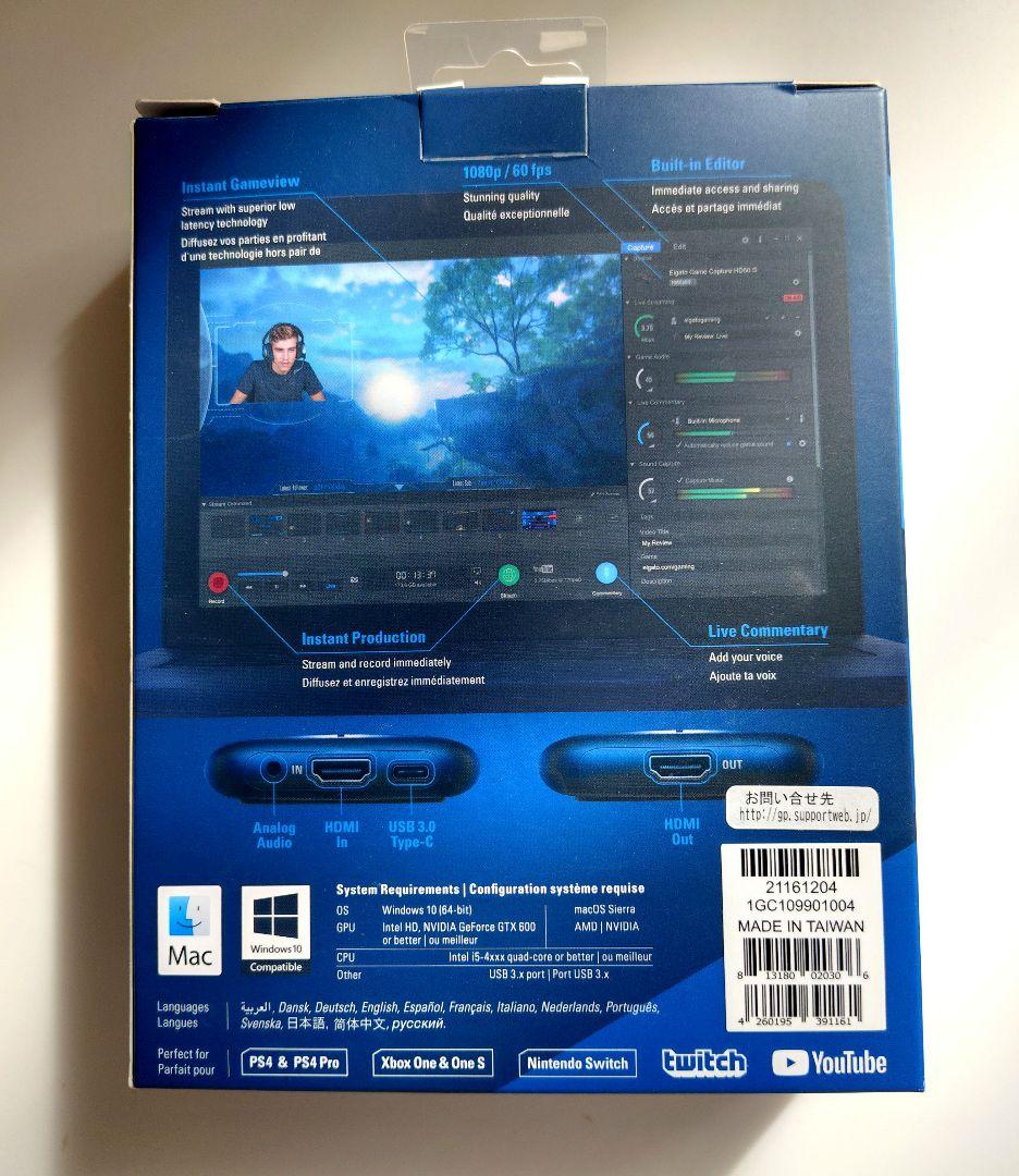 HD60S 　　elgato