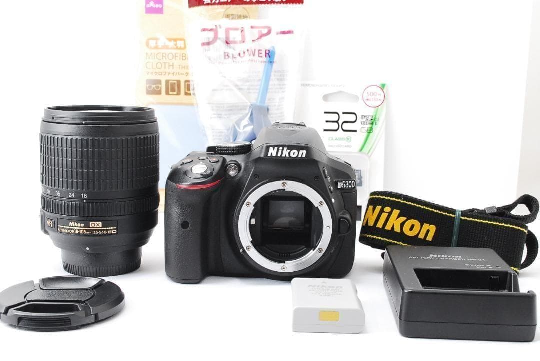 ショット数極少 Nikon D5300 18-105mm Wi-Fi スマホ転送