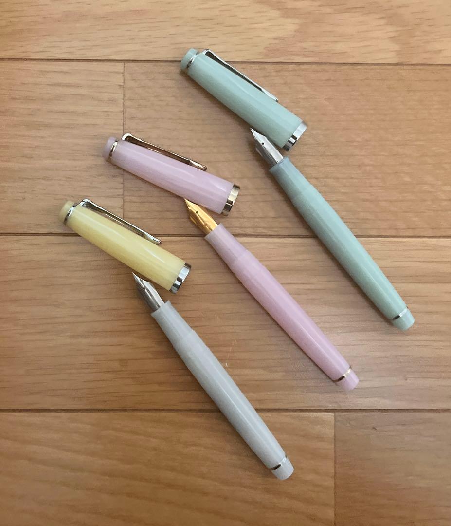 【2/27のみ限定値下げ】mizutama セーラー万年筆3本セット NE6