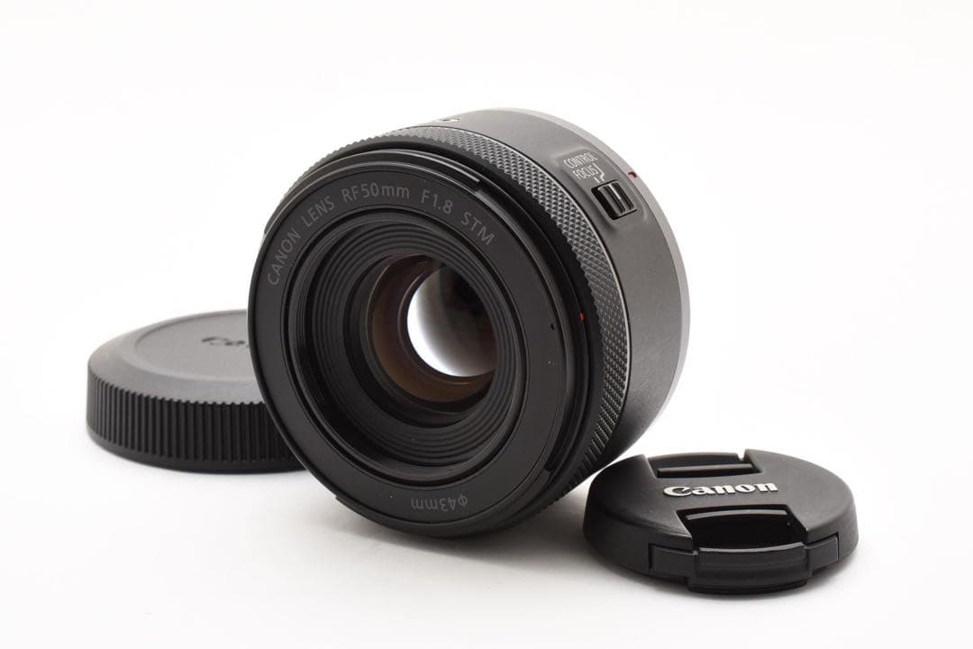 【美品】キヤノン Canon RF 50mm F1.8 STMレンズ