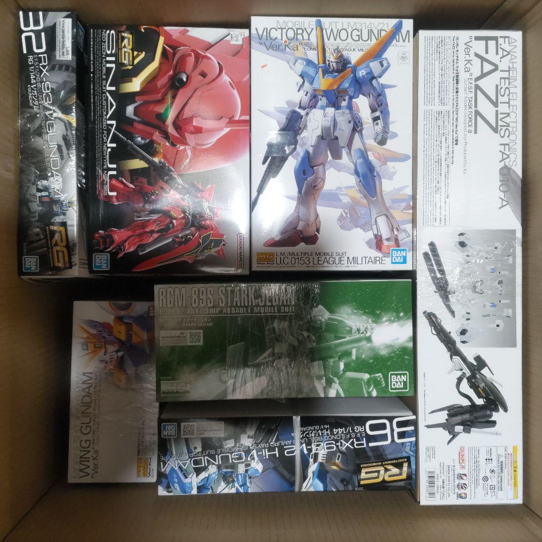 FAZZ 強化型ZZ V2 ver.ka RG Hi-νなどMG RGまとめ売り