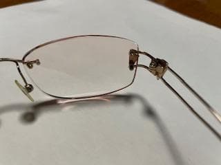 FLAIR フレアー ドイツ製 ブランド 眼鏡 メガネ ピンク メタルフレーム
