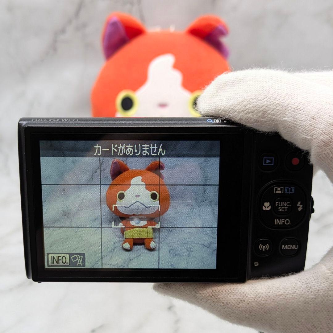 美品 Canon IXY 650 キャノン ブラック デジカメ 動作確認済 BK